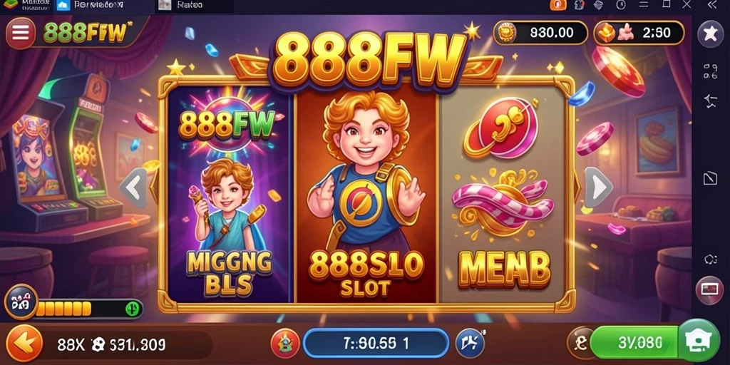 Screenshot menampilkan gameplay seru dari 888FW Slot.
