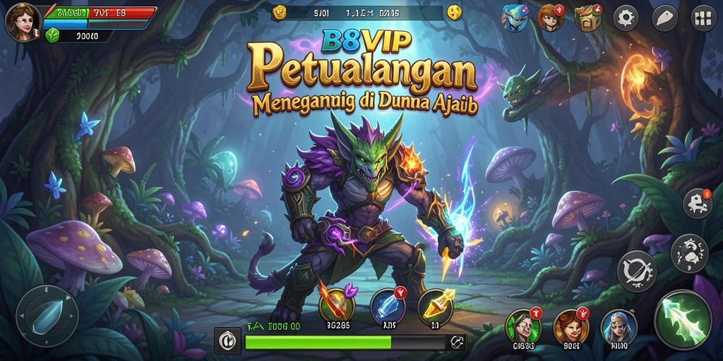 Menampilkan gameplay B8VIP yang seru dan menegangkan di dunia petualangan.