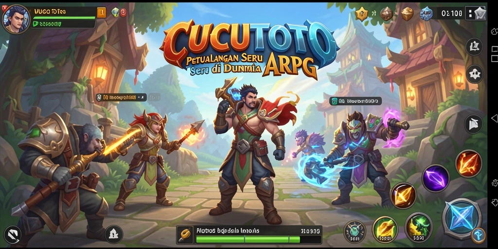 Gameplay menakjubkan CUCUTOTO dengan grafis yang memukau.