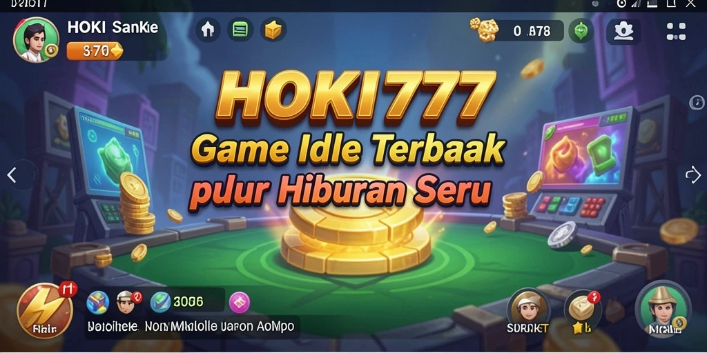 Screenshot HOKI777 menampilkan gameplay Idle yang menarik dan interaktif.