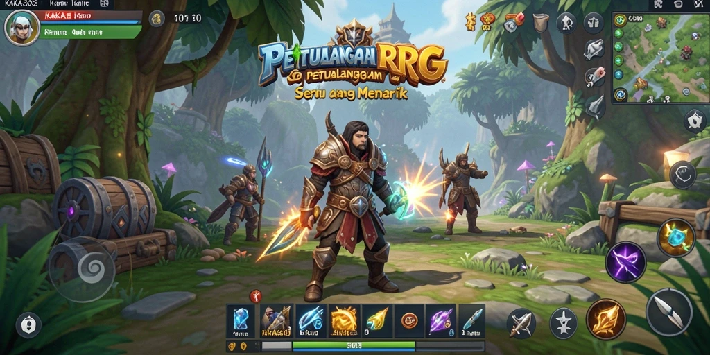 Tampilan gameplay intens dan grafis menawan dari KAKA303.