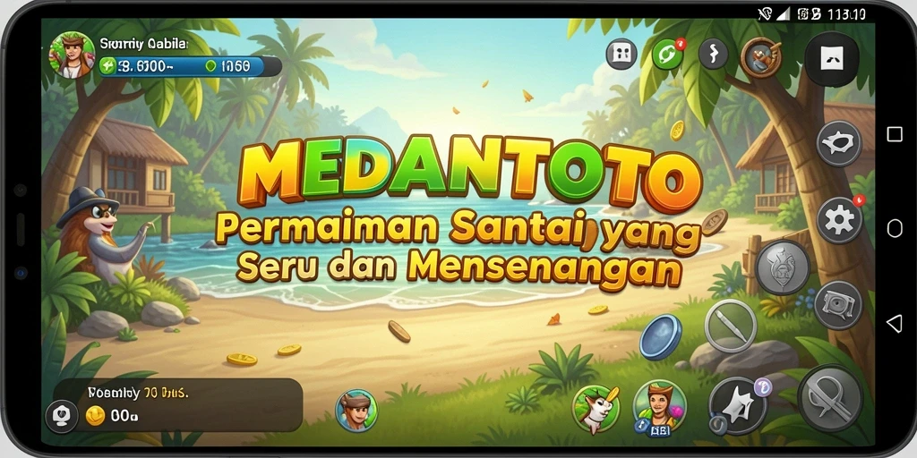 Tampilan gameplay MEDANTOTO yang memikat dan menyenangkan.