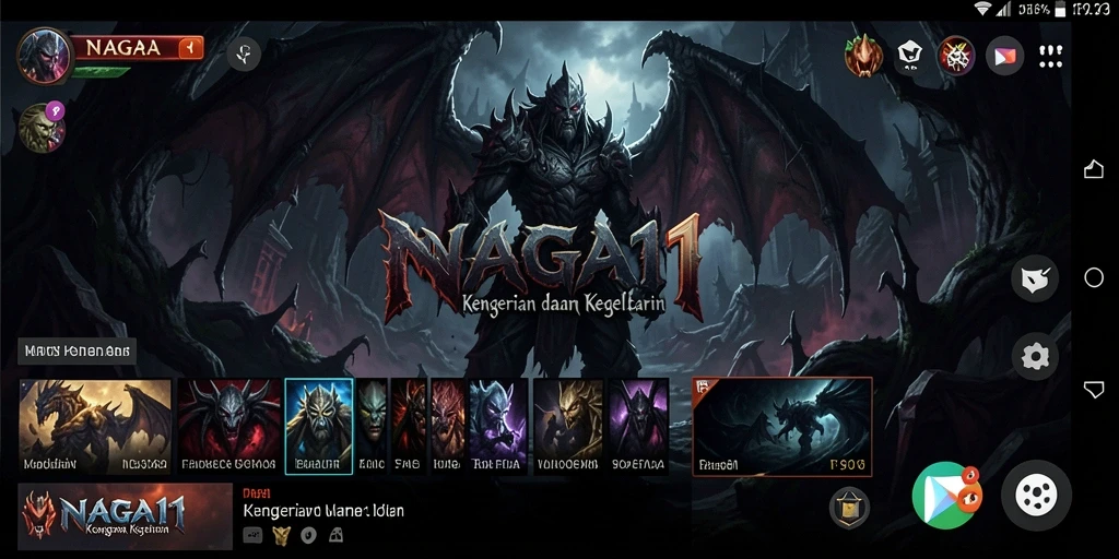 Tangkapan layar tampilkan aksi mendebarkan gameplay NAGA11 dengan suasana horror yang mencekam.
