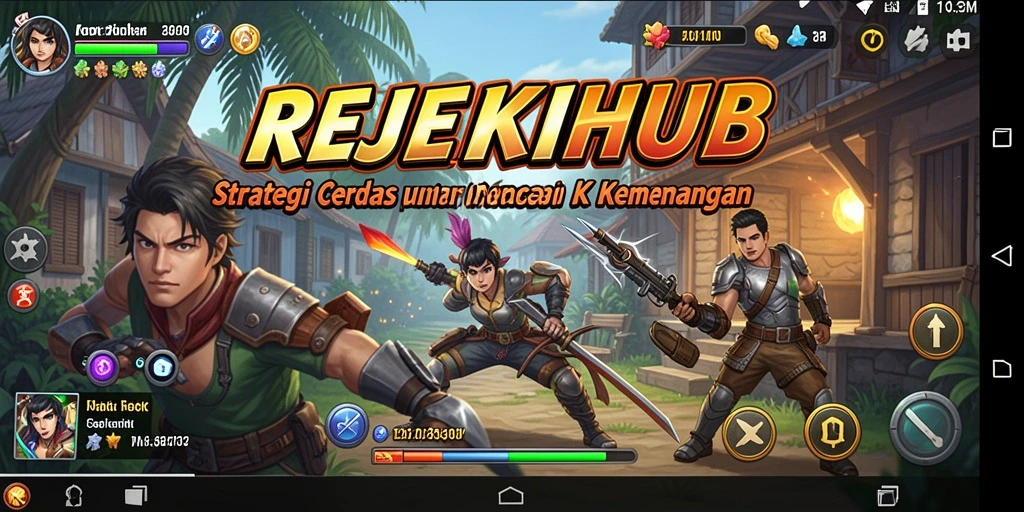 Tampilan menarik dari gameplay REJEKIHUB yang penuh strategi.