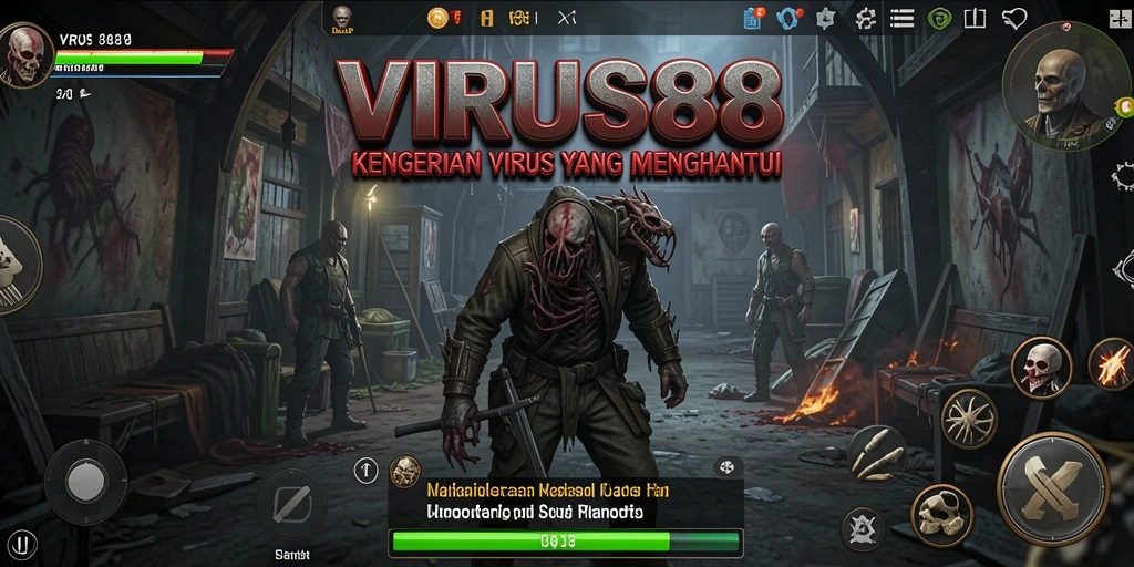 Gameplay menegangkan di dalam dunia yang dipenuhi kengerian.