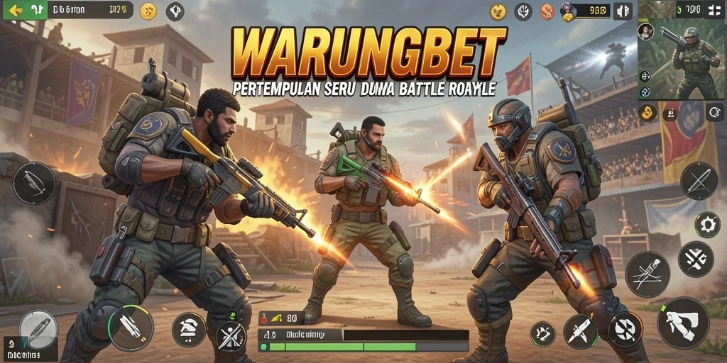Tampilan gameplay menarik dari WARUNGBET dengan pertarungan epik.